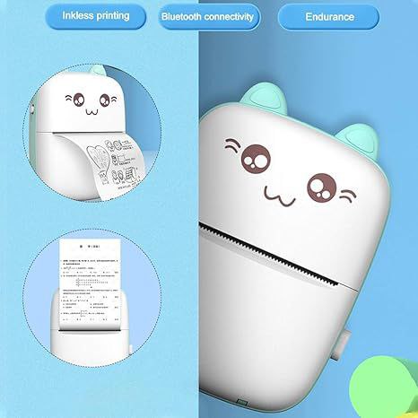 Mini Sticker Printer – Cute Pocket Thermal Printer